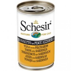 Schesir Nature for Cat Tuna with Pilchards 140g