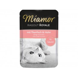 Miamor Ragout Royale Κοτόπουλο και τόνος 100g