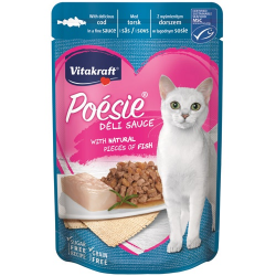 Vitakraft Cans For Cats Salmon With Sauce 85g