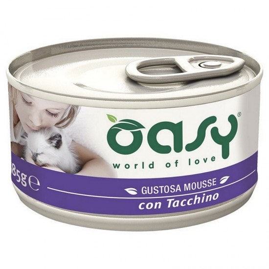 Oasy Adult Mousse with Turkey 85g