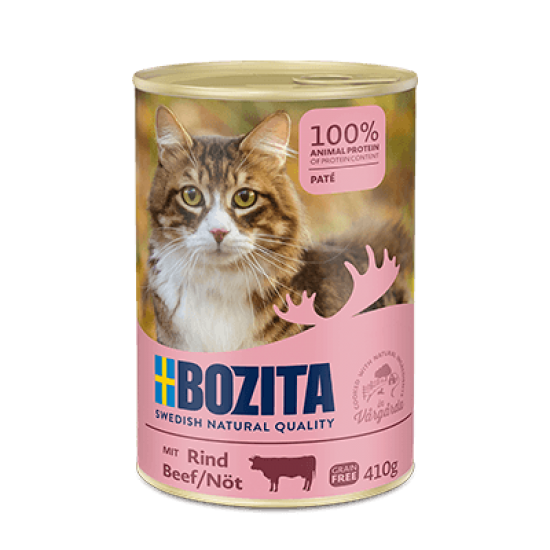 Bozita wet food with Beef 410g