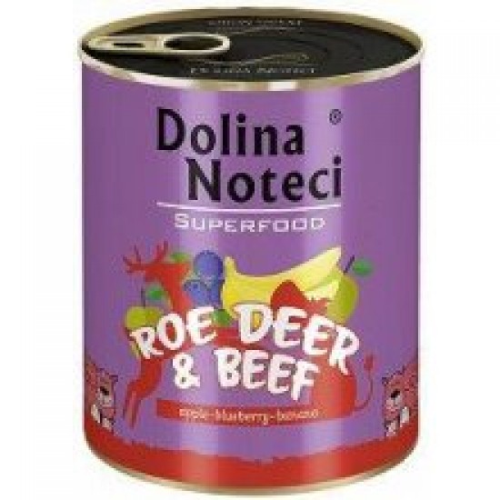 DOLINA NOTECI Superfood Ζαρκάδι Και Βοδινό 800g