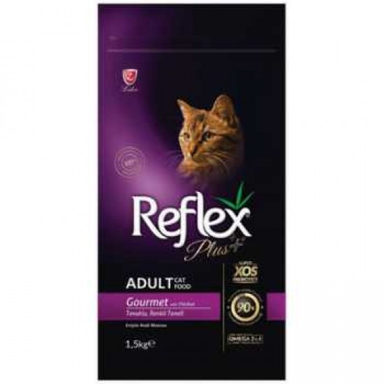 Reflex plus cat adult gourmet multicolour 1,5kg