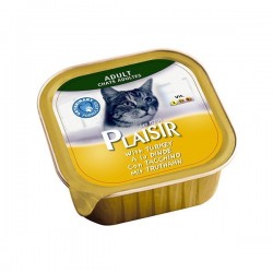 Plaisir Adult Pate with Turkey 100g