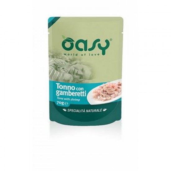 Oasy Adult Tuna with Shrimp 70g