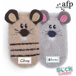 All For Paws Cat Mouse Sock 2 Pack