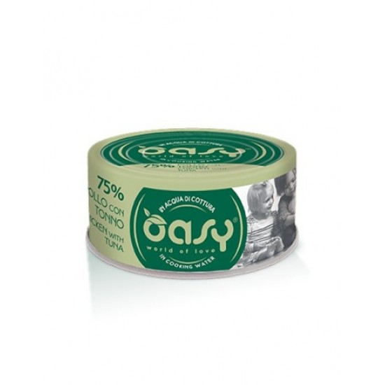 Oasy Adult ChIcken with Tuna 75g