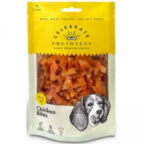 Celebrate freshness grain free chicken bites 100gr