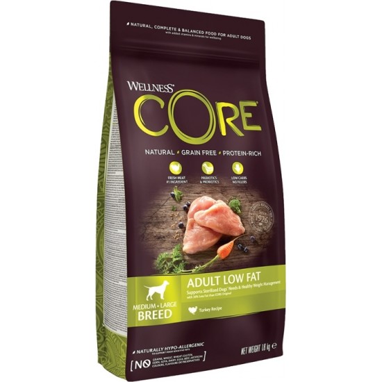 Wellness CORE Low Fat Adult Medium Large