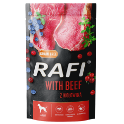 RAFI Adult Dog Grain Free with Beef 500g