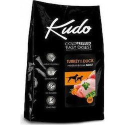 KUDO adult mini turkey and duck low grain 15kg..