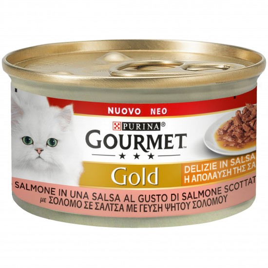 Purina Gourmet Gold Sauce Delight Σολομός 85g