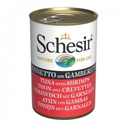 Schesir Nature for Cat Tuna with Shrimps 140g