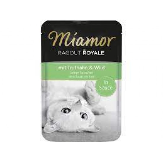 Miamor Ragout Royale Γαλοπούλα και κυνήγι 100g