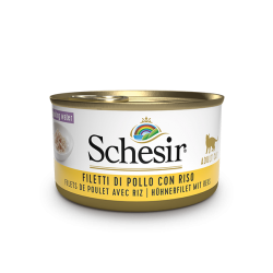 Schesir Nature Chicken Fillets & Rice Wet Cat 85g