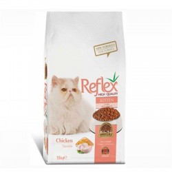 Reflex High Quality Kitten Food Chicken & Rice 15 Kg