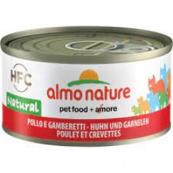 ALMO NATURE CHICKEN W/SHRIMPS 70g