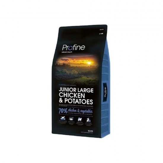 Profine Super Premium quality junior large chicken & potatoes 15kg