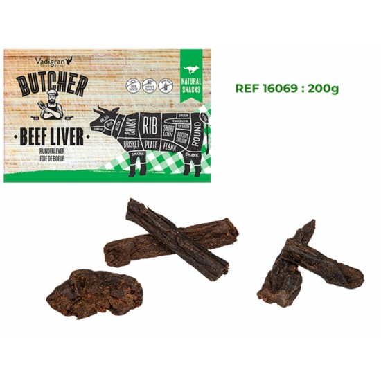 Vadigran Beef Liver Natural Snacks 120g