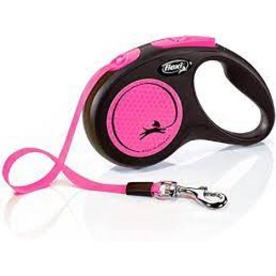 Flexi New Neon S Tape 5m/15kg pink