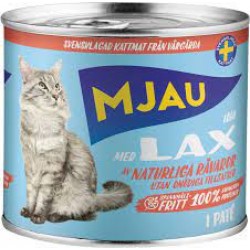      MJAU κονσέρβα Patè – Σολομός 635g