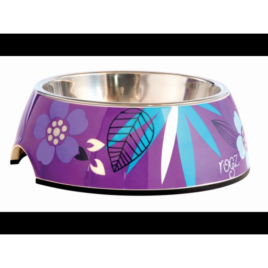 ROGZ BOWLZ LARGE PURPLE FOREST LARGE