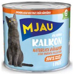 MJAU κονσέρβα Patè – Γαλοπούλα 635g