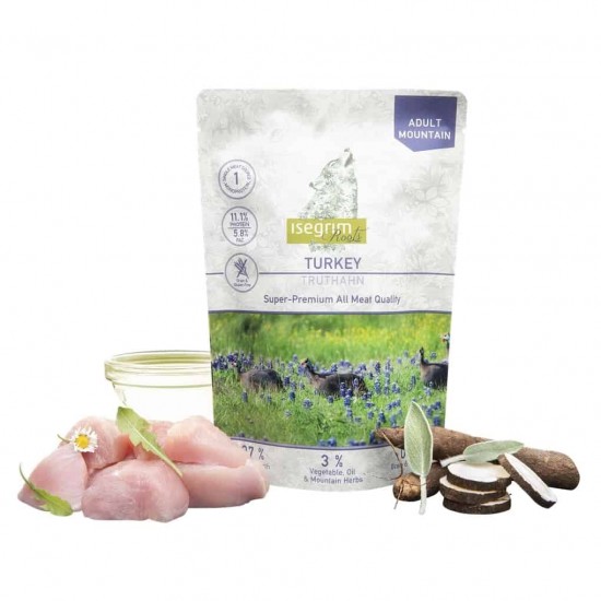 ISEGRIM ΦΑΚΕΛΑΚΙ ΣΚΥΛΟΥ ΓΑΛΟΠΟΥΛΑ MONOPROTEIN 410g