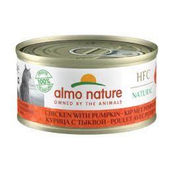 ALMO NATURE CAT ADULT CHICKEN & PUMPKIN 70G