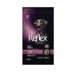 REFLEX PLUS MEDIUM/LARGE ADULT BEEF HIGH ENERGY 3kg