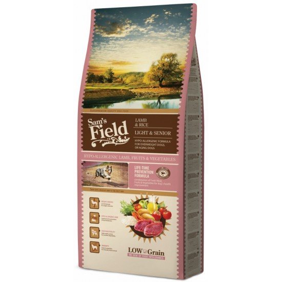 Sam's Field Light Senior Lamp & Rice 13kg+2kg