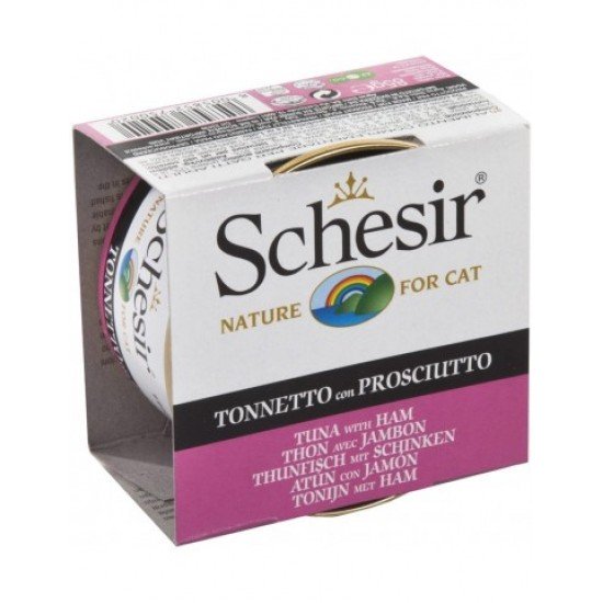 Schesir Cat Tuna With Ham