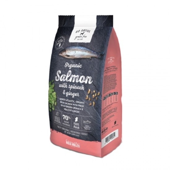 Red Mills Go Native Salmon spinach,ginger, Grain free 800g 
