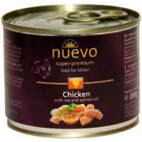 Nuevo Kitten Chicken 200gr