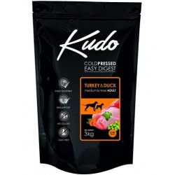 Kudo Low Grain Adult Medium Maxi  turkey and duck 3kg