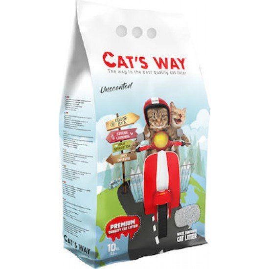 Cat's Way Natural Clumping 10lt
