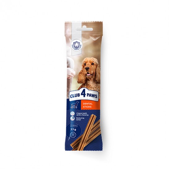 CLUB 4 PAWS DENTAL STICKS 77g