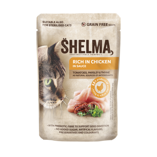 SHELMA RICH IN CHICKEN IN SAUCE 85g