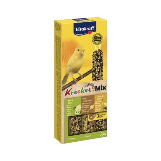 Vitakraft Canary Tripack Kracker Mix 80g 3 τμχ