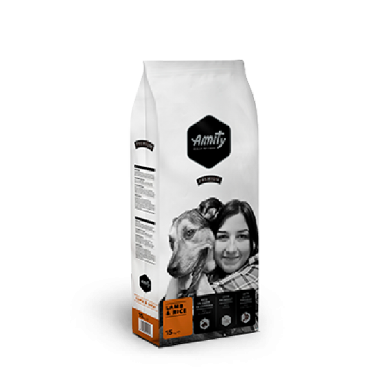 Amity Premium Lamb and Rice 15Kg