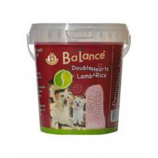 Balance Bucket Double Hearts Με Αρνί Και Ρύζι 500 gr