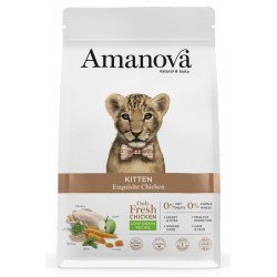 Amanova kitten fresh chicken low grain