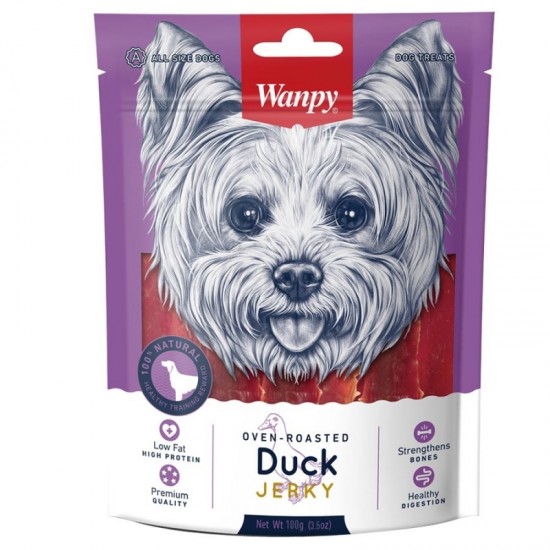 WANPY DUCK JERKY 100G