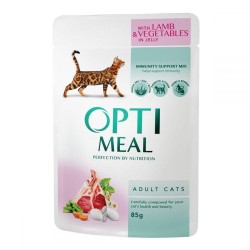 Optimeal Adult Lamb & Vegetables 85g