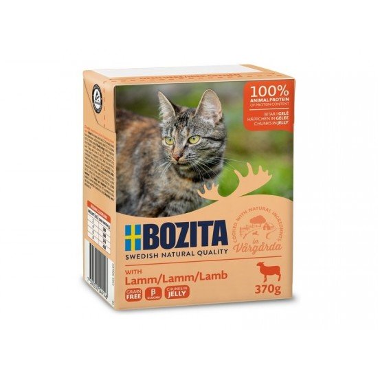 Bozita Chunks in Jelly Lamb 370g