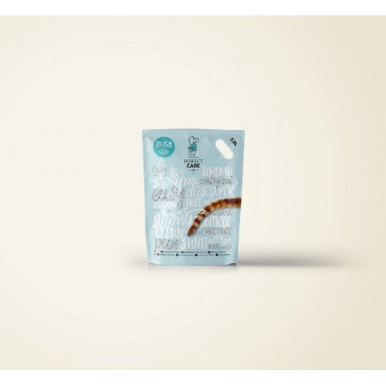 PERFECT CARE CAT SILICA LITTER NATURAL 10L 