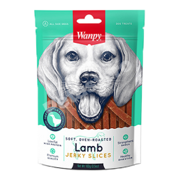 Wanpy Lamb Jerky Slices 100gr