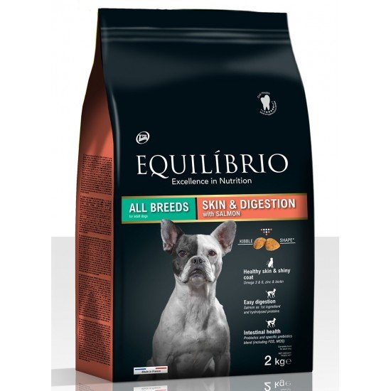 EQUILIBRIO DOG SKIN & DIGESTION SALMON 2kg