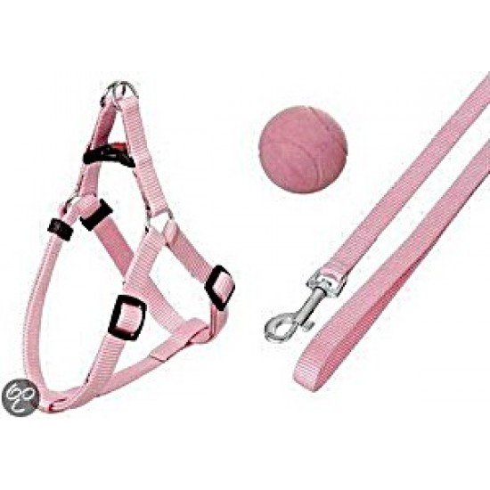 Karlie Flamingo Puppy Set Arnes + 130 CM Correa 15MM, 25-45 CM