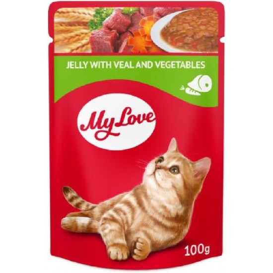 My Love Jelly with Veal & Vegetables 100g
